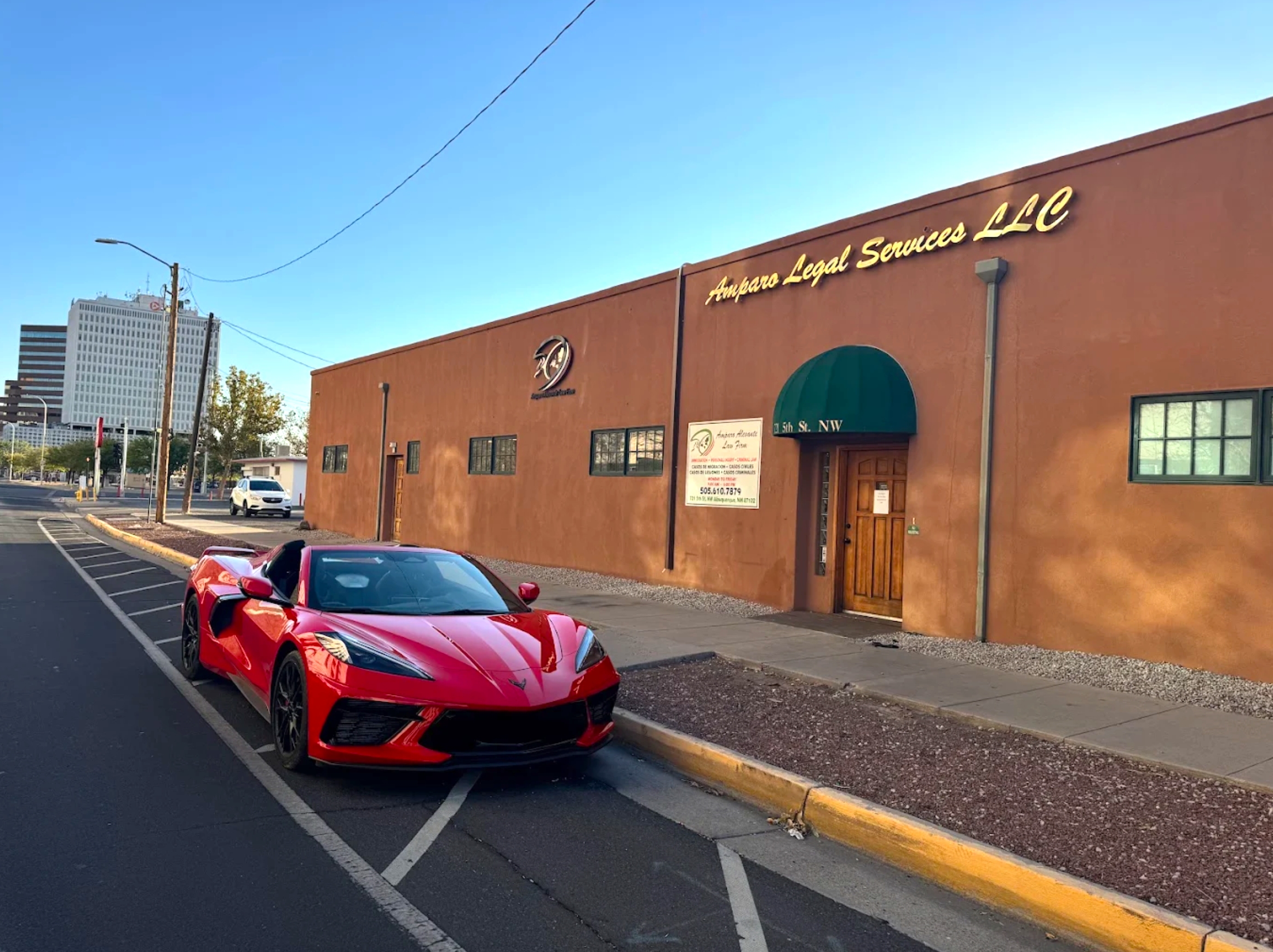 Amparo Legal Services office building exterior